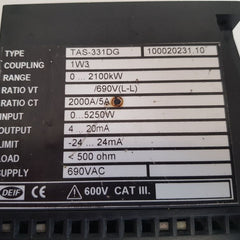 Deif tas-331dg power transducer 100020231.10
