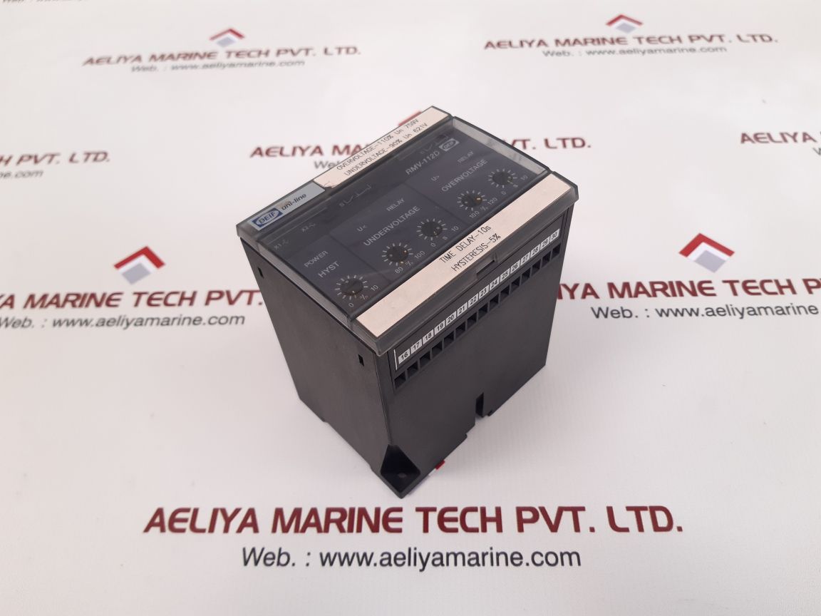 Deif rmv-112d protective voltage relay 100020231
