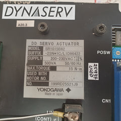 Yokogawa dynaserv sr1015b82-2sn*1c/l1d96422 dd servo actuator