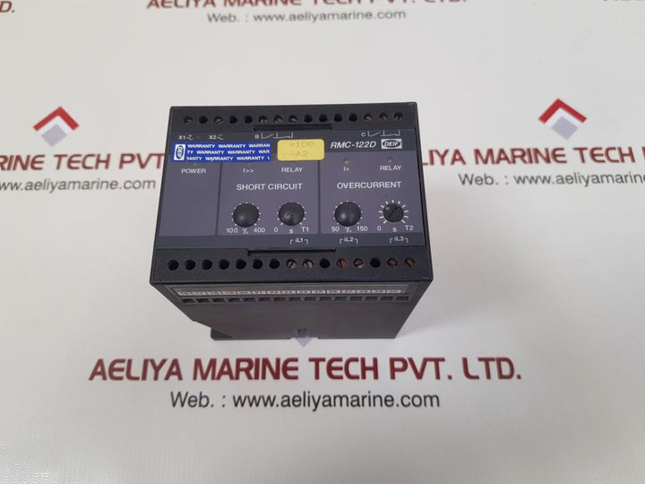 Deif rmc-122d short circuit relay 600000099.10
