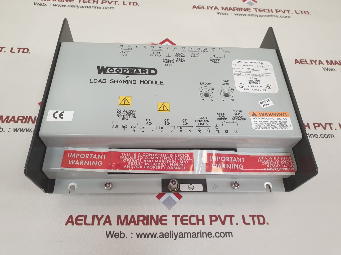 Woodward 9907-175 rev.b load sharing module