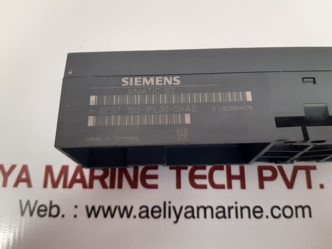 Siemens 6es7 193-1fl30-0xa0 terminal block 
