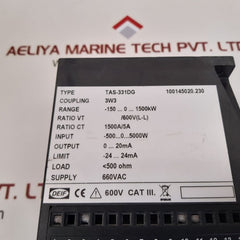 Deif tas-331dg power transducer 100145020.230 
