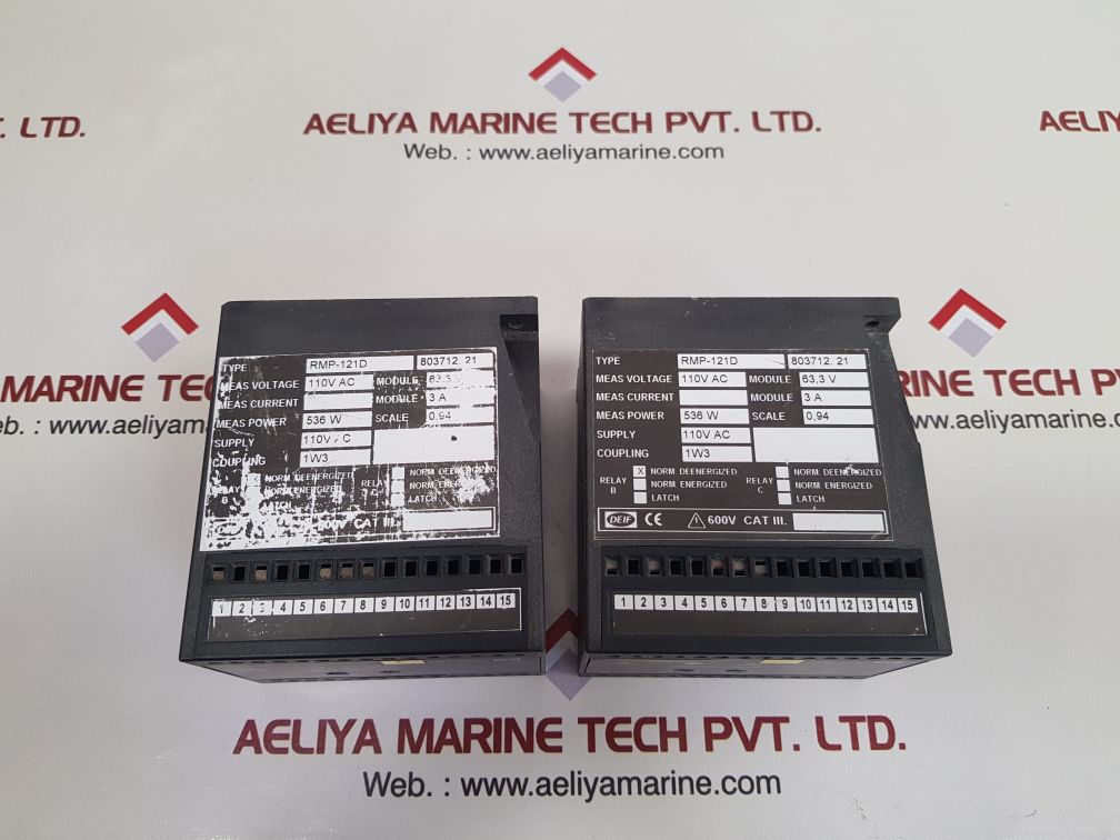 Deif rmp-121d reverse power relay 803712.21
