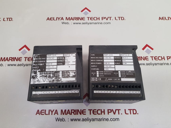 Deif rmp-121d reverse power relay 803712.21
