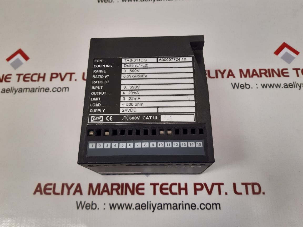 Deif tas-311dg control panel transmitter 600007724.10

