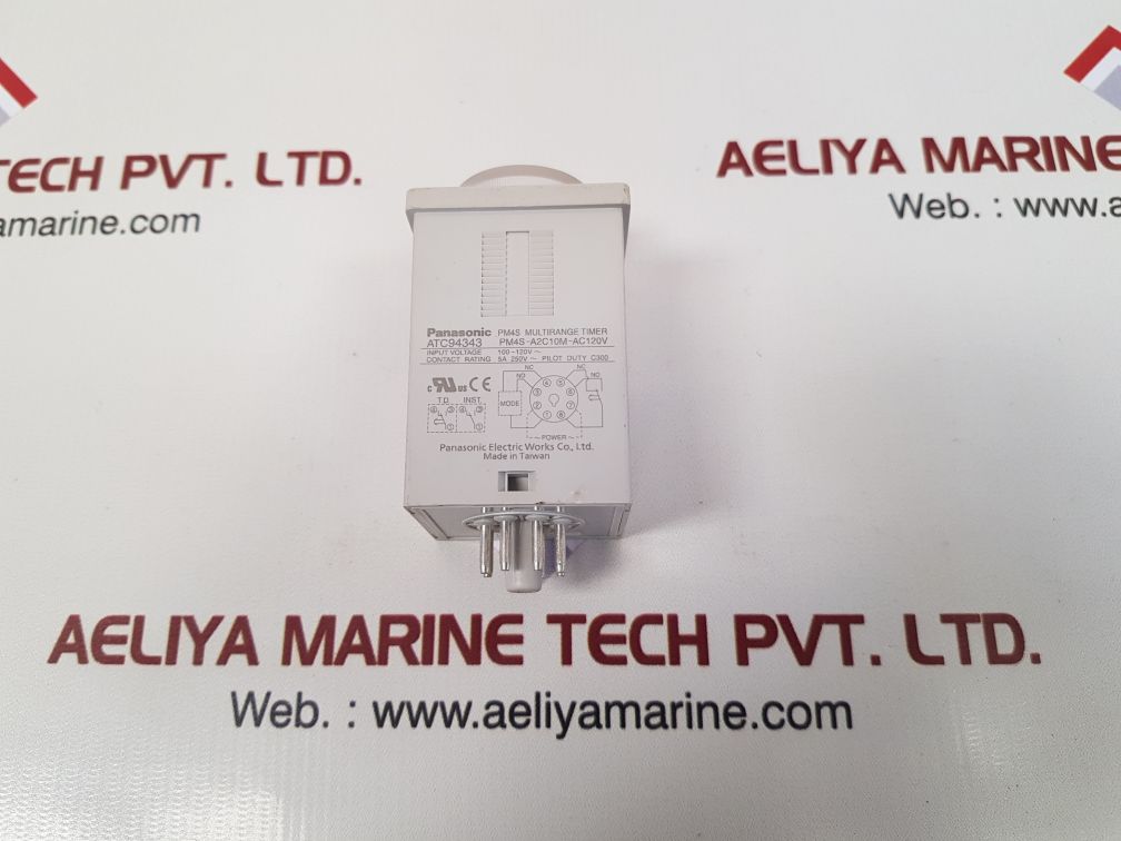 Panasonic pm4s multirange timer pm4s-a2c10m-ac120v
