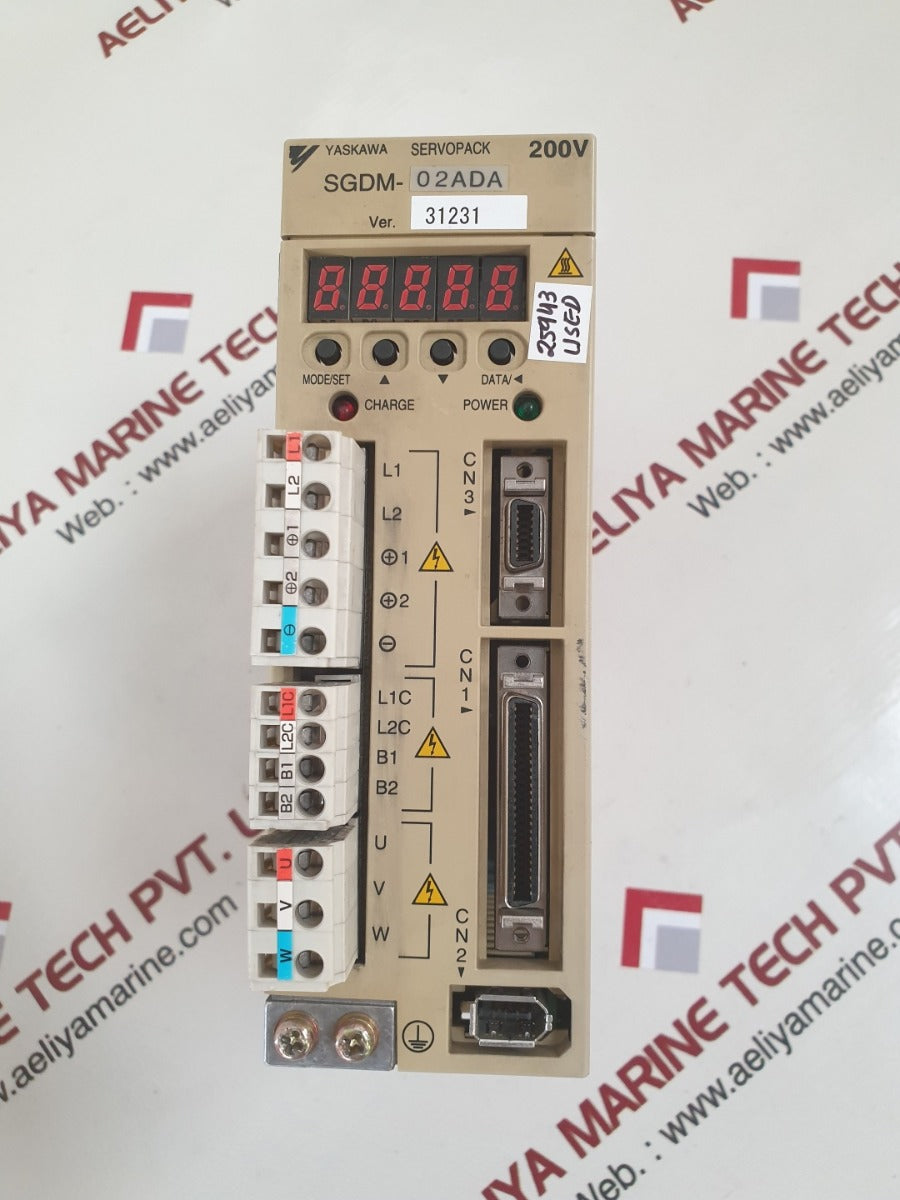 Yaskawa servopack sgdm-02ada servo driver