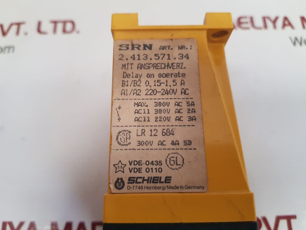 Schiele srn time relay 2.413.571.34