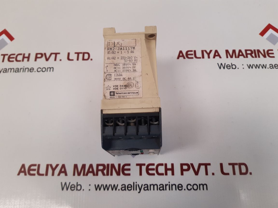 Telemecanique rm2-ja1117m control relay 
