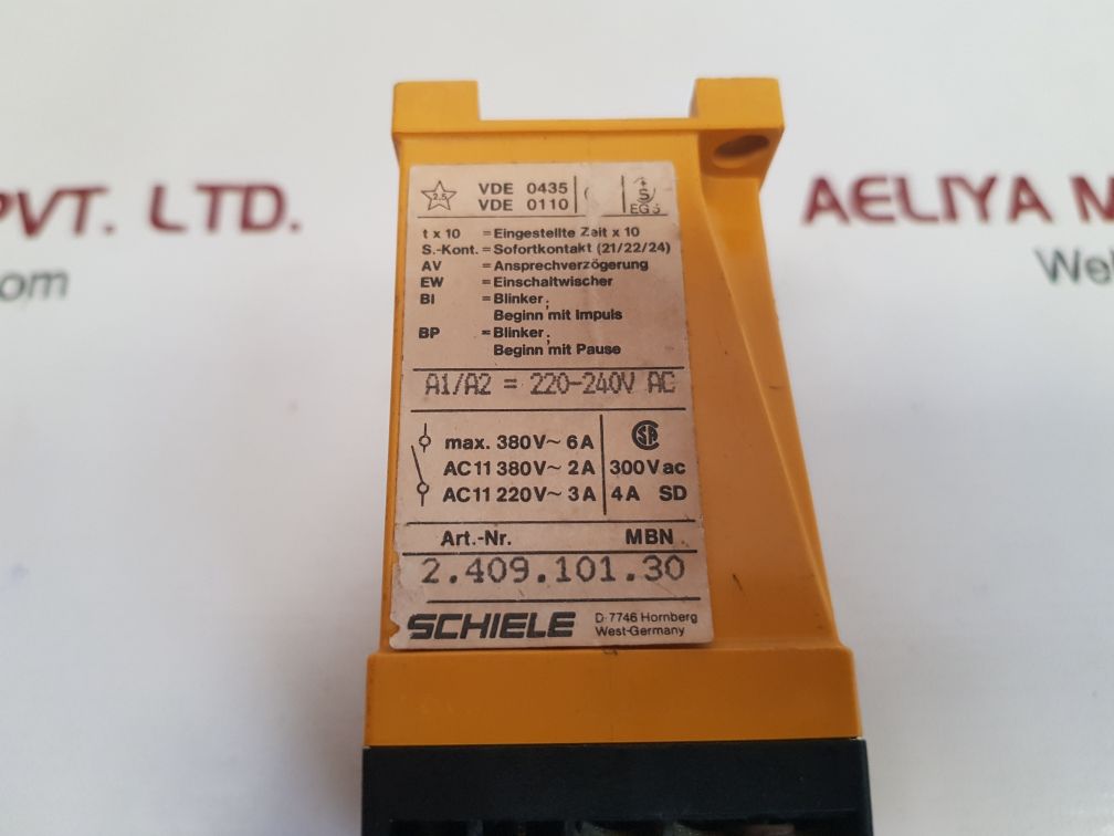 Schiele mbn time relay 2.409.101.30
