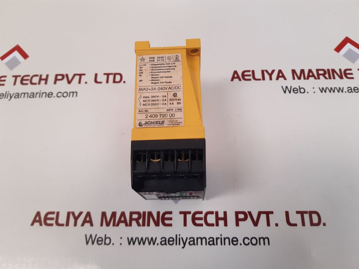 Schiele mfn safety monitoring relay 2.409.720.00
