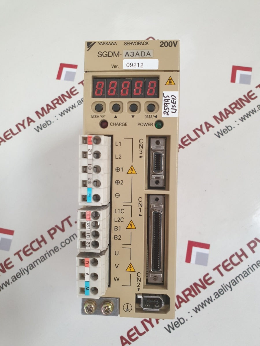 Yaskawa sgdm-a3ada servopack servo driver ver.09212