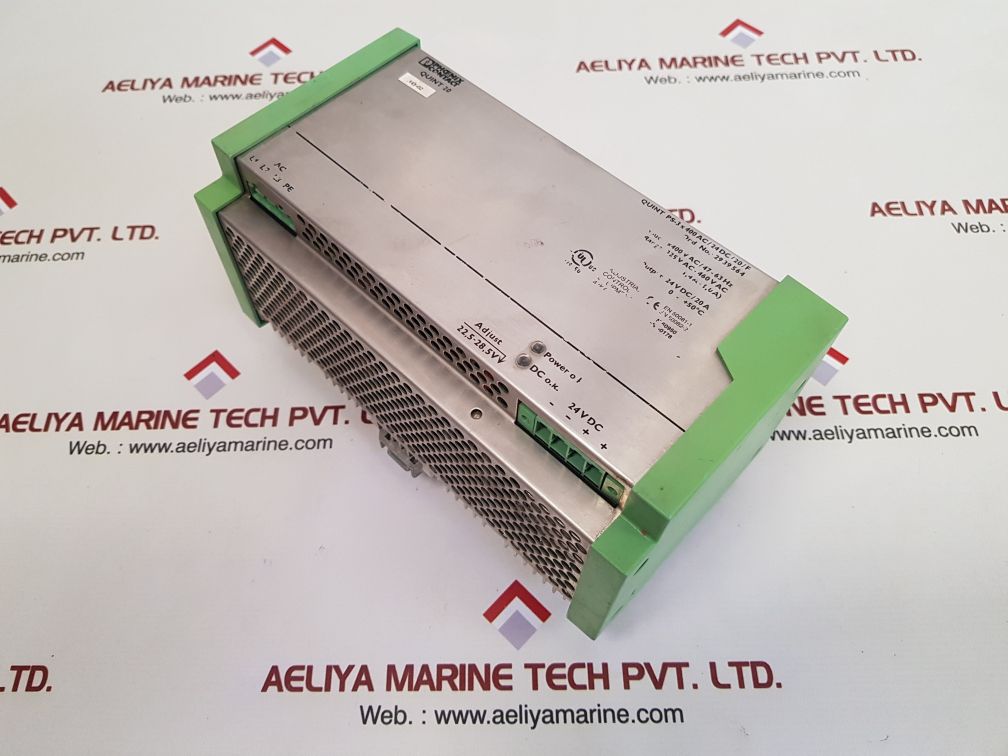Phoenix contact quint-ps-3x400ac/24dc/20/f power supply 
