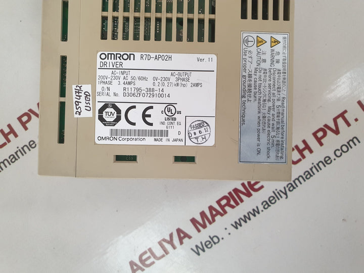 Omron r7d-ap02h smartstep driver