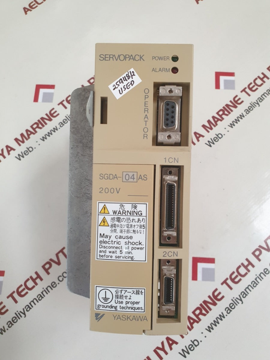 Yaskawa sgda-04as servopack servo amplifier