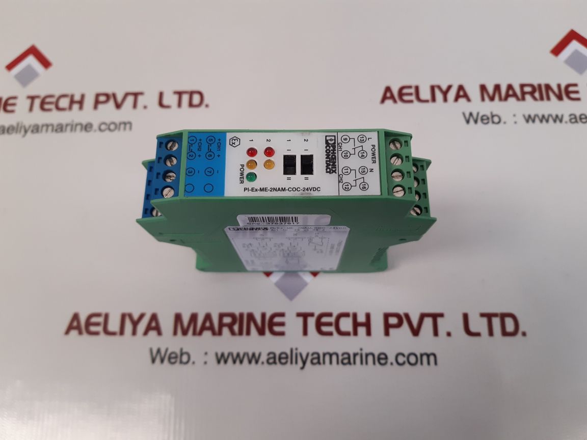Phoenix contact pi-ex-me-2nam-coc-24vdc switching amplifier 
