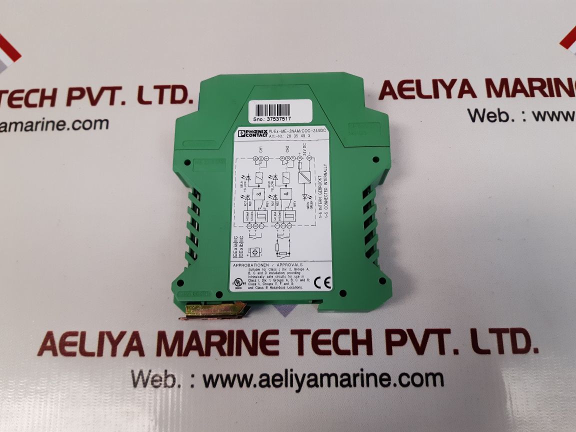 Phoenix contact pi-ex-me-2nam-coc-24vdc switching amplifier 
