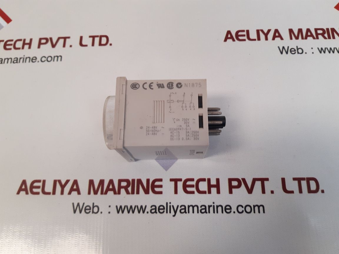 Omron h3cr-a8e timer 0-1.2 min
