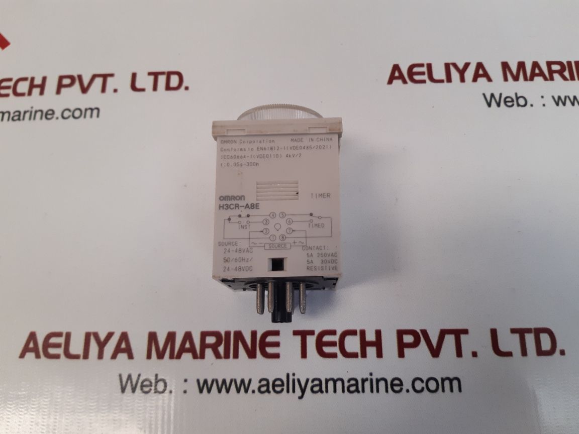 Omron h3cr-a8e timer 0-1.2 min
