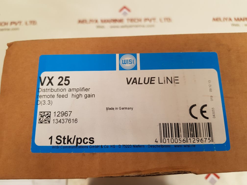 Wisi communications vx 25 amplifier
