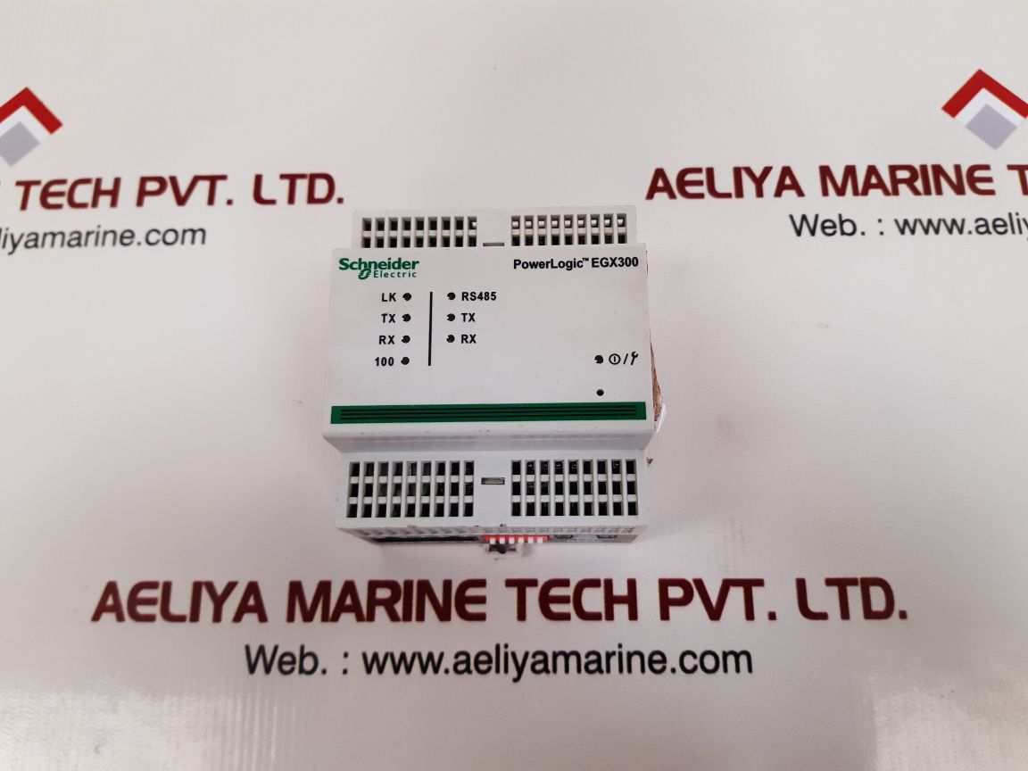 Schneider electric powerlogic egx300 integrated gateway
