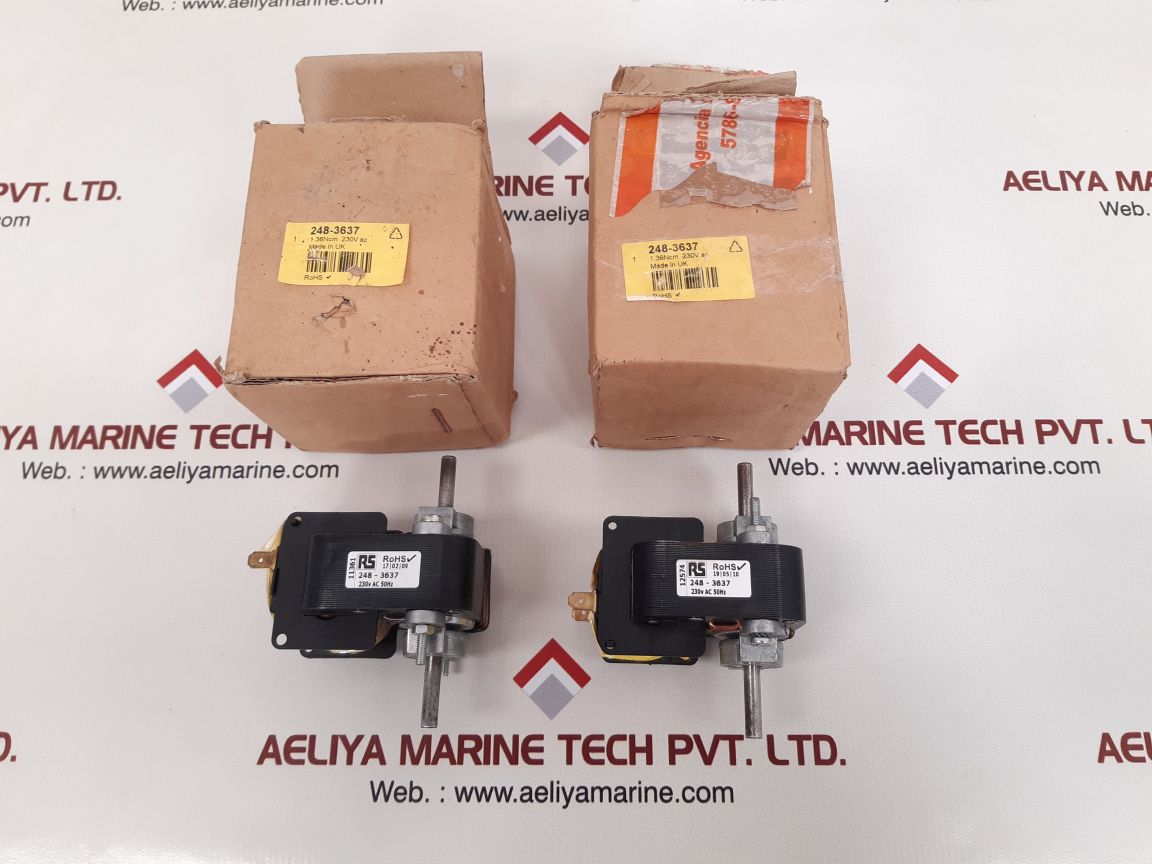 Mellor electrics/Rs 248-3637 Reversible Shaded Pole AC Motor
