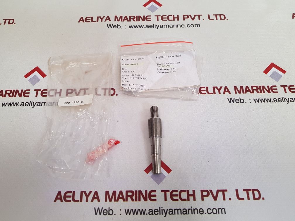 Electrolux 472 7316-01 shaft drive
