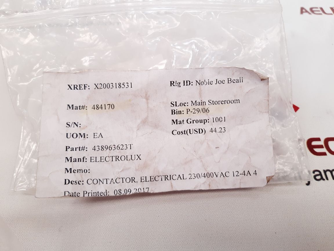 Benedikt & jager k3-10a00-40 contactor 
