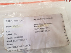 Electrolux 472991108 spare knob kit