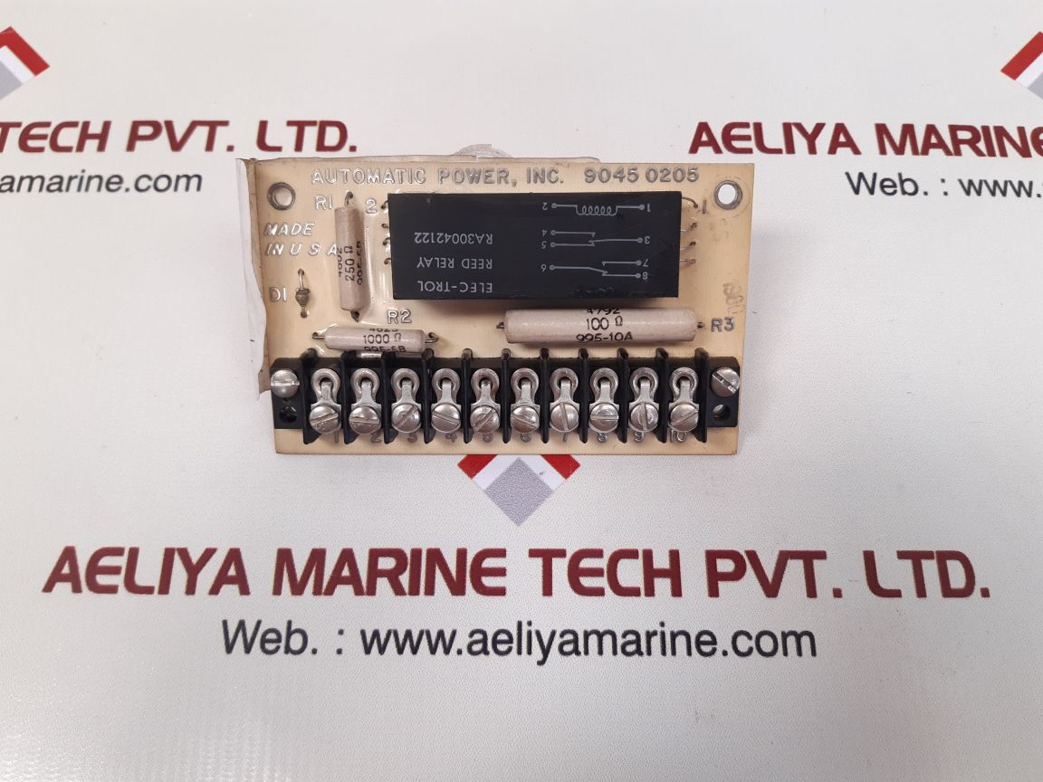 Automatic power 9045 0205 coding card