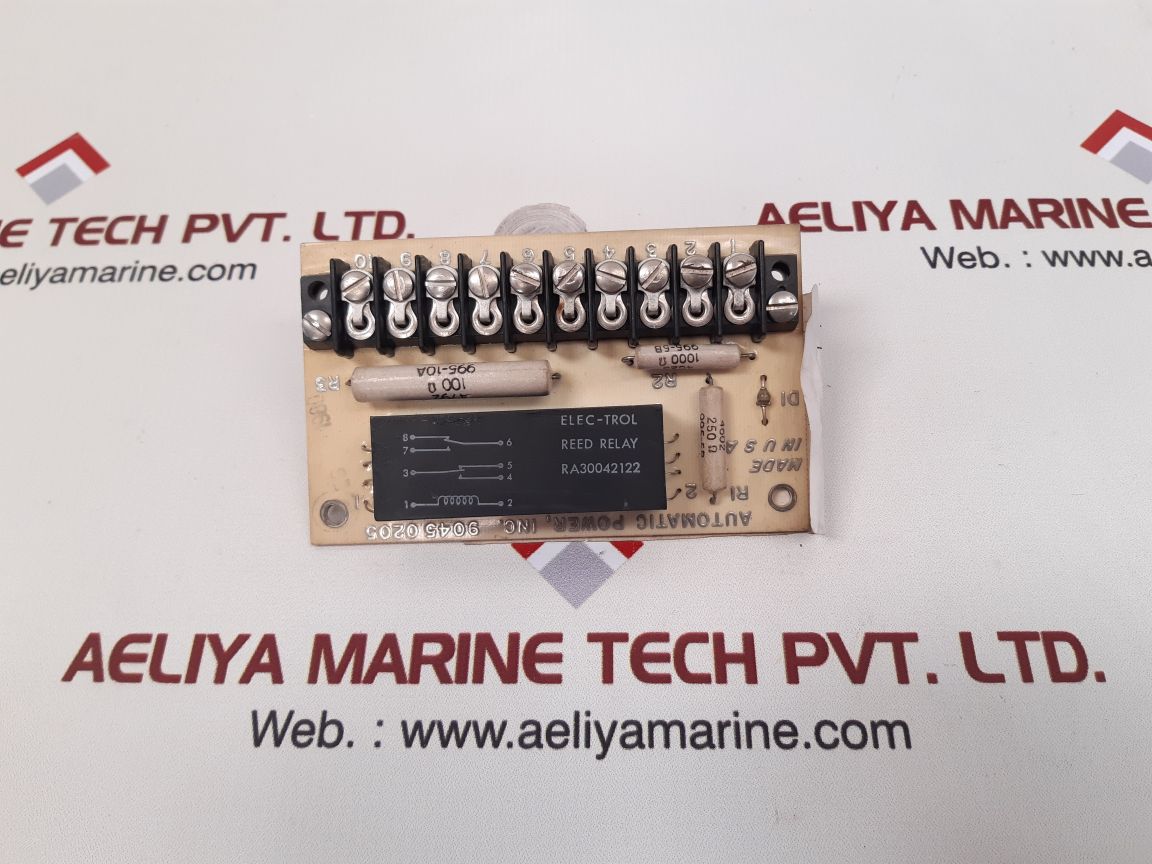 Automatic power 9045 0205 coding card