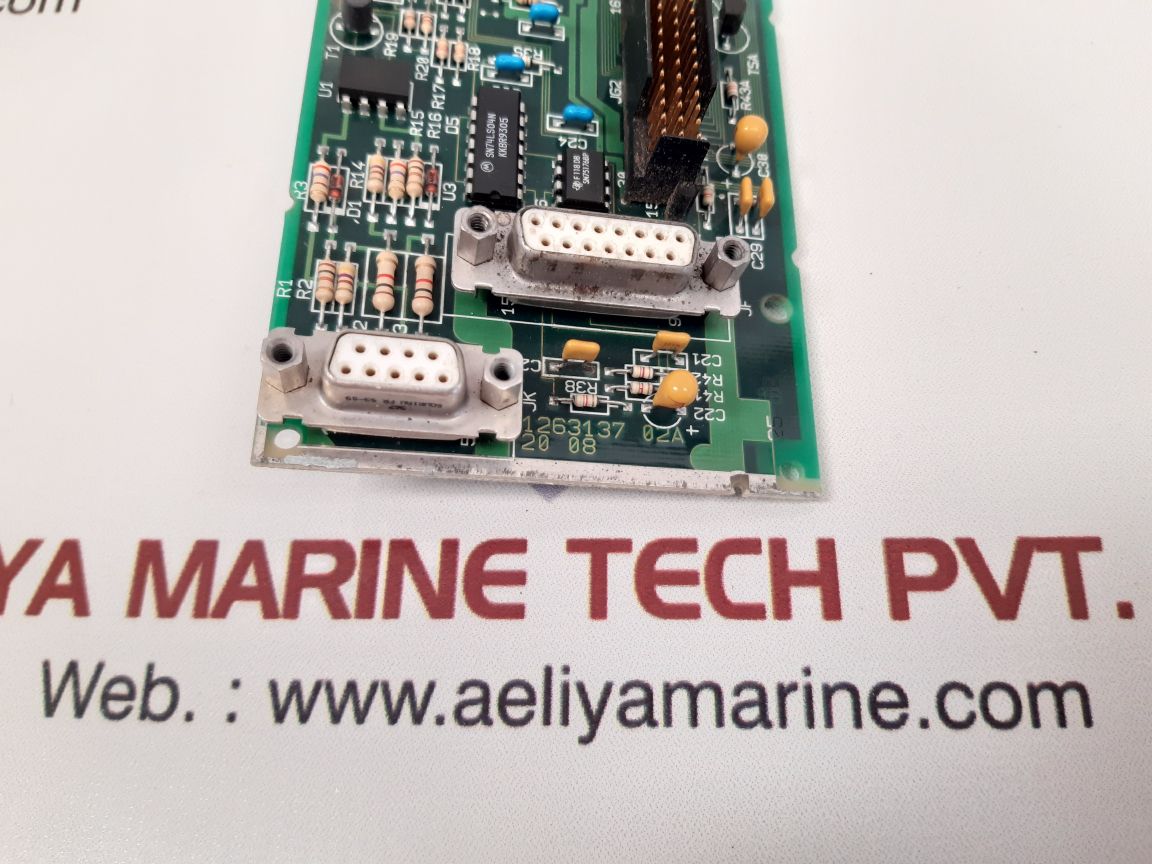 Telemecanique 12631400207601 009 circuit board w8 1263137