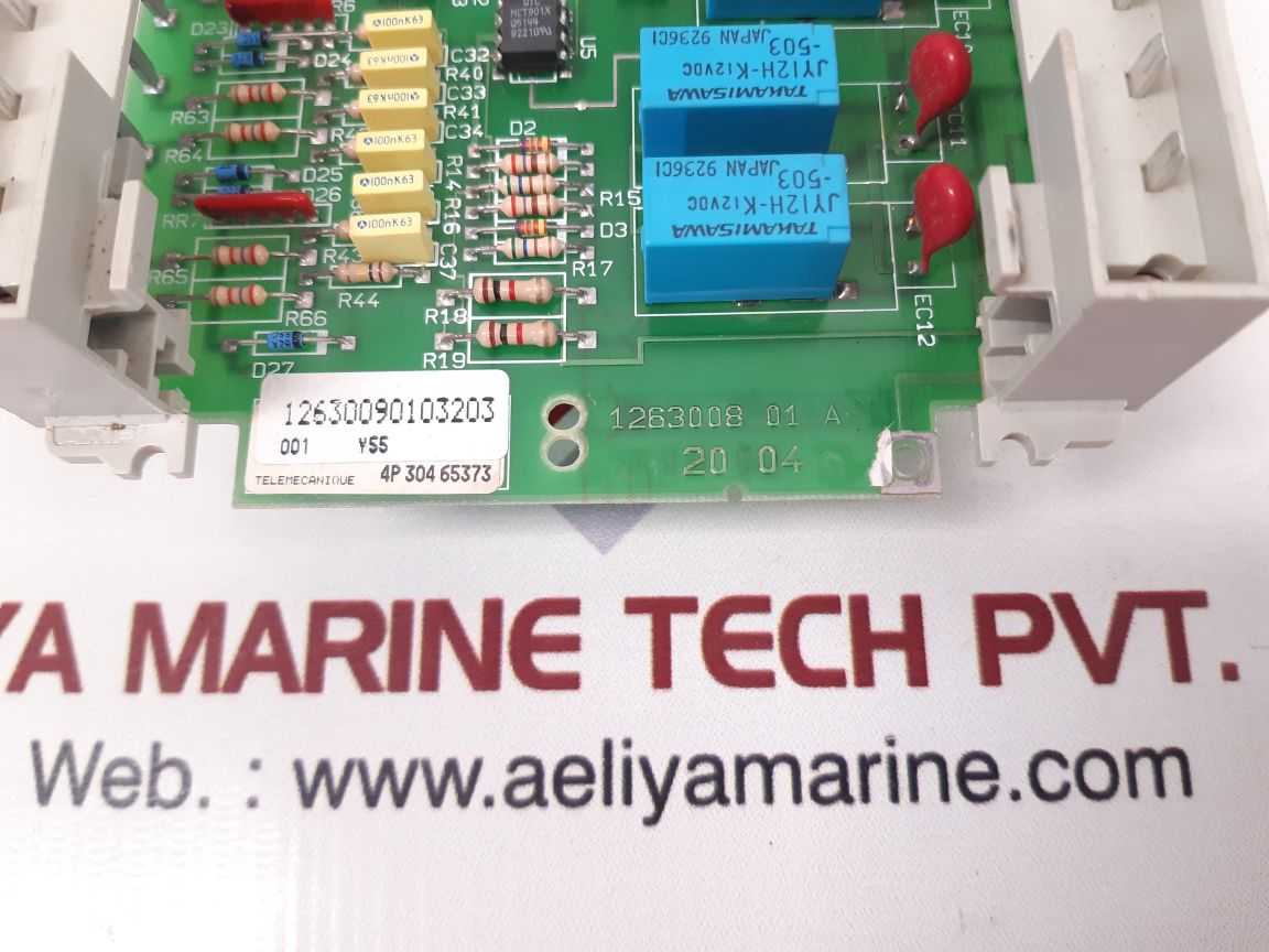 Telemecanique 12630090103203 pcb card 1263008 01 a