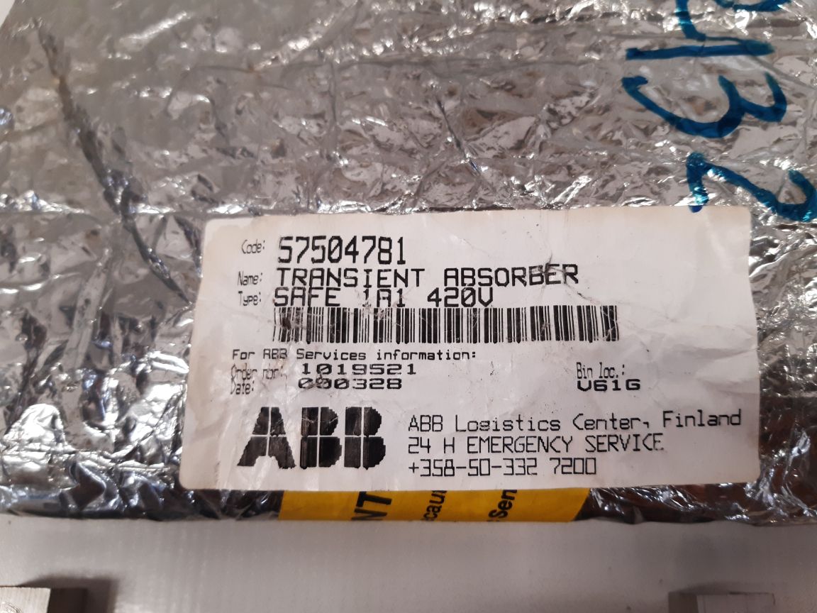 Abb safe 1a1 transient absorber 57504781b