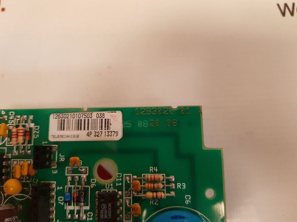 Telemecanique 1263020 01 a pcb card 4p 32713379