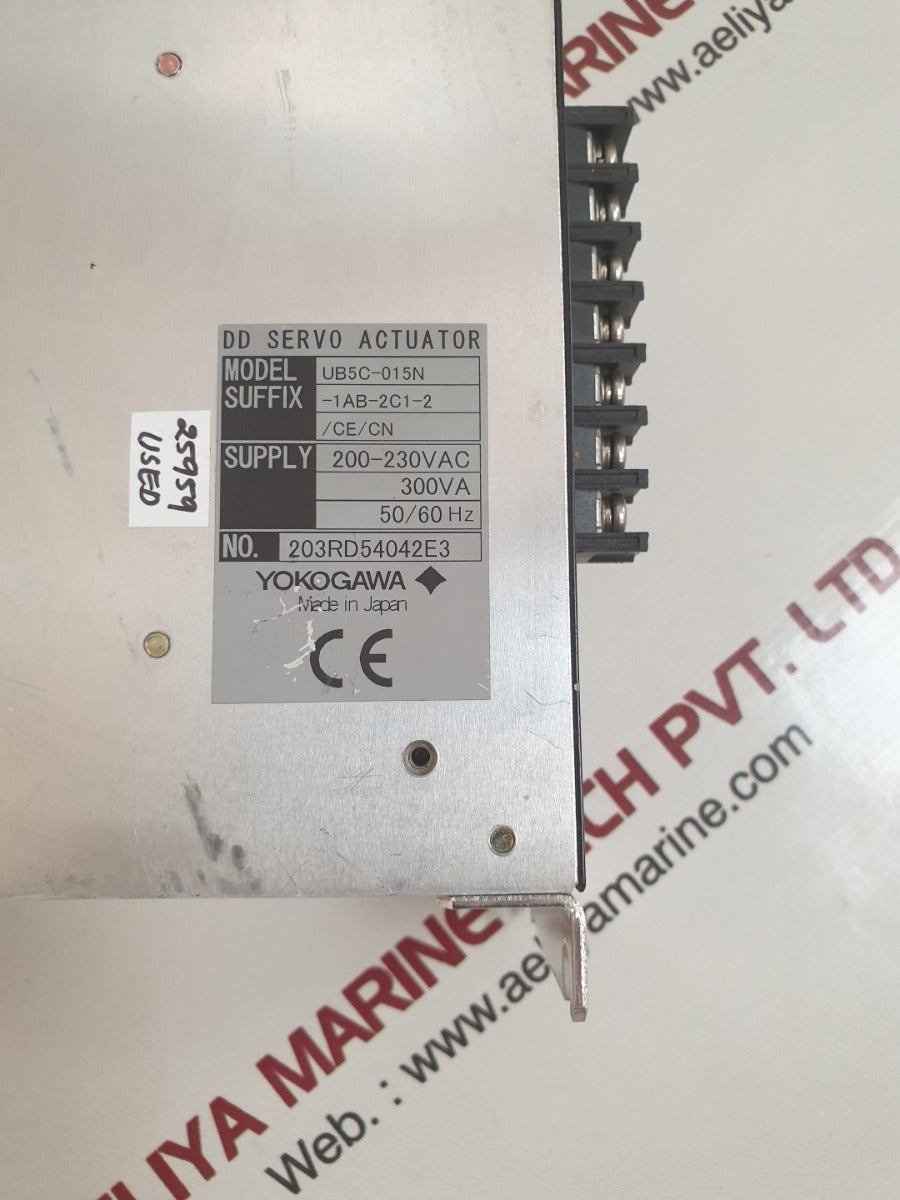 Yokogawa dynaserv ub5c-015n dd servo actuator rev.1.10