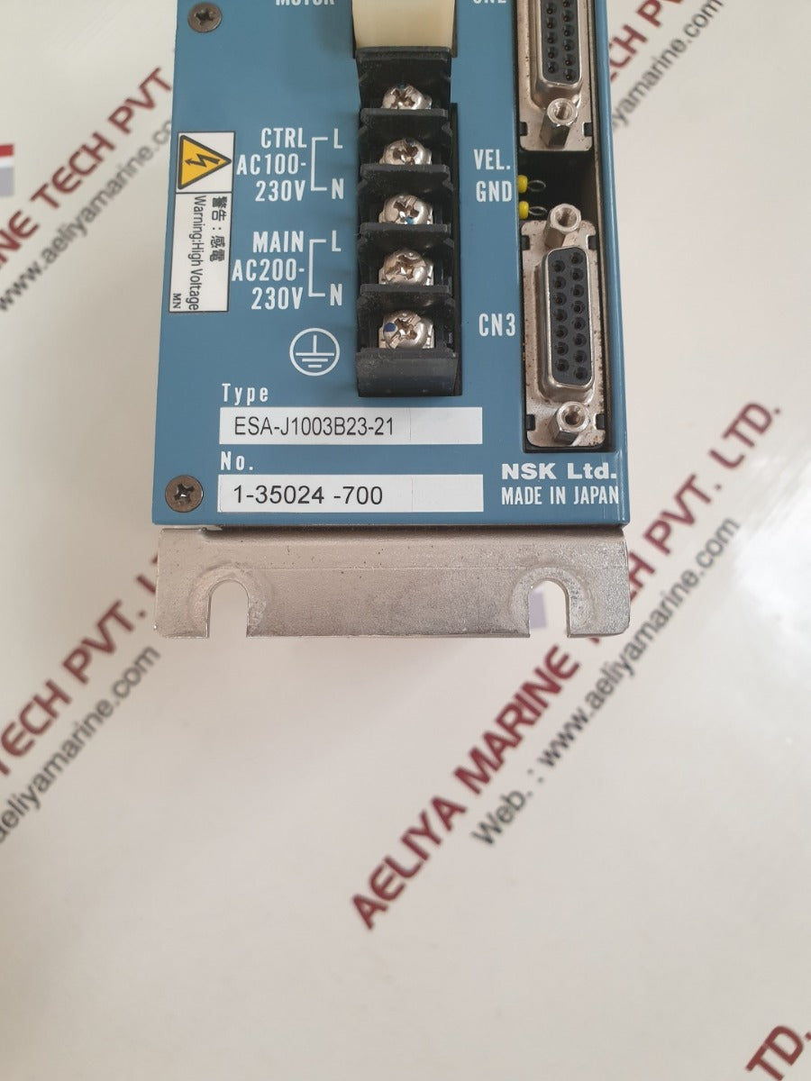 Nsk esa-j1003b23-21 servo drive ac200-230v