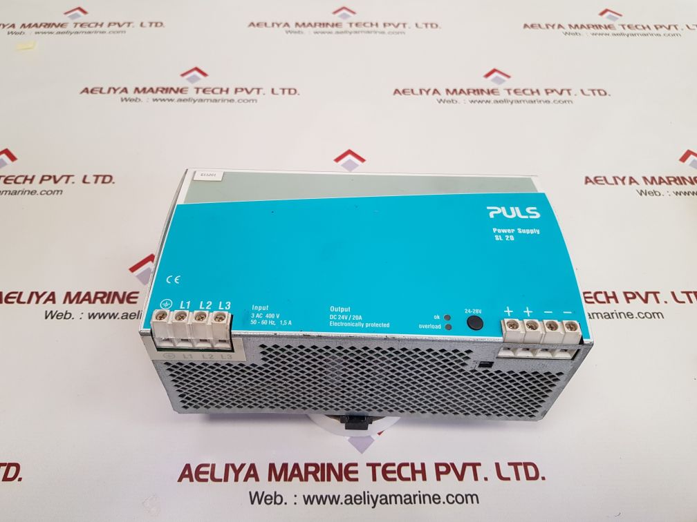 Puls sl20.300 power supply 3ac 400v