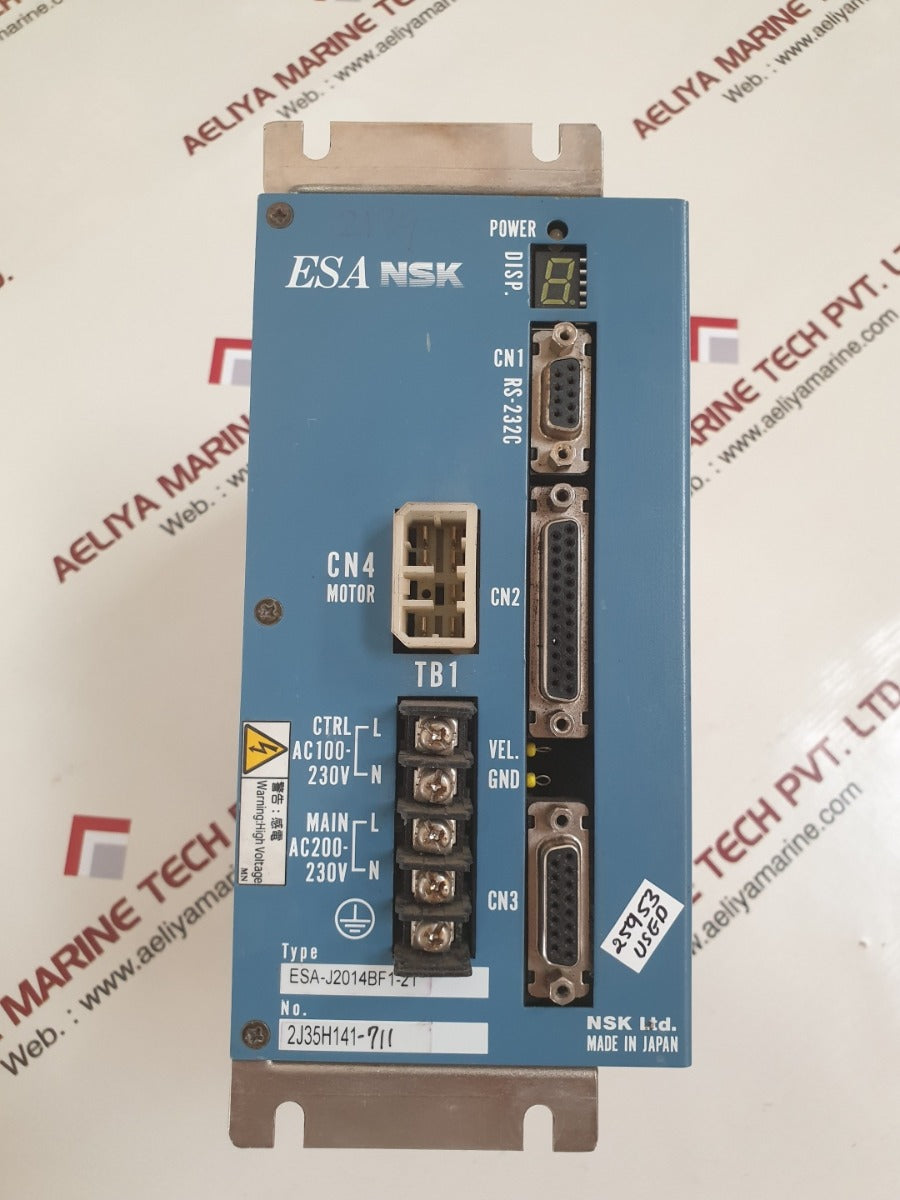 Nsk esa j2014bf1-21 servo motor drive controller