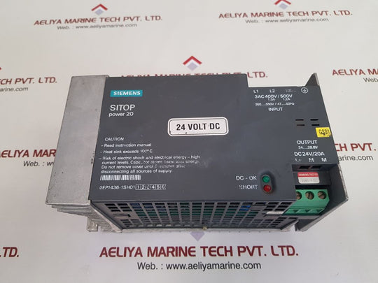 Siemens sitop power20 6ep1436-1sh01 power supply