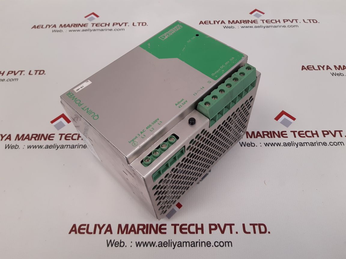 Phoenix contact quint-ps-3×400-500ac/48dc/10 power supply
