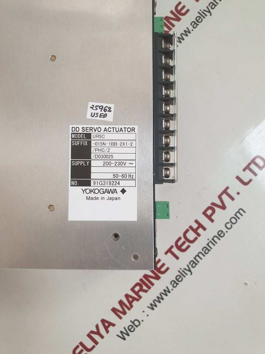 Yokogawa ur5c-015n-1bb-2x1-2/phc/z/d030025 dynaserv dd servo actuator