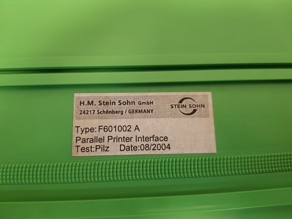 Stein sohn f601002 a parallel printer interface