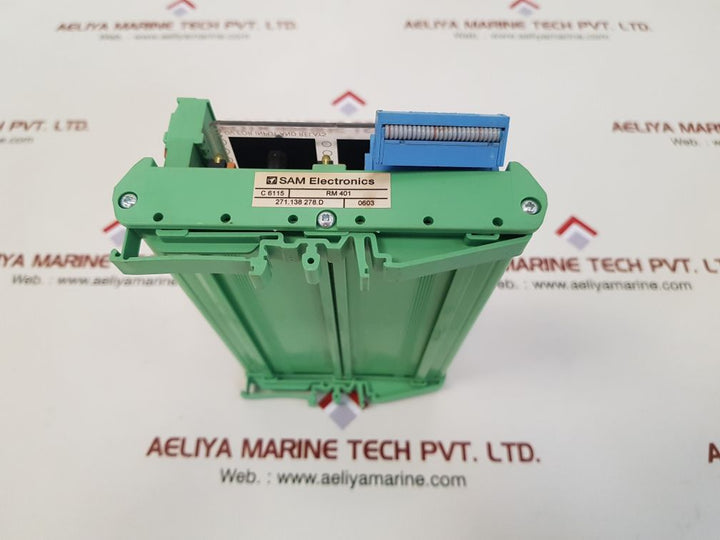 Sam electronics rm 401 control module 271. 138 278.d