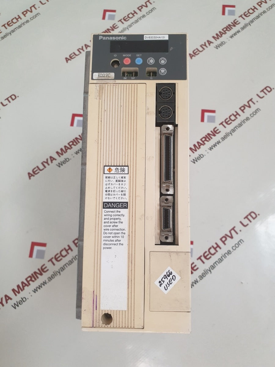 Panasonic dv83030ha101 ac servo driver