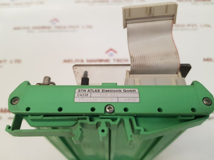 Stn atlas bkm 401 bit bus coupler module 271. 132 177 /c