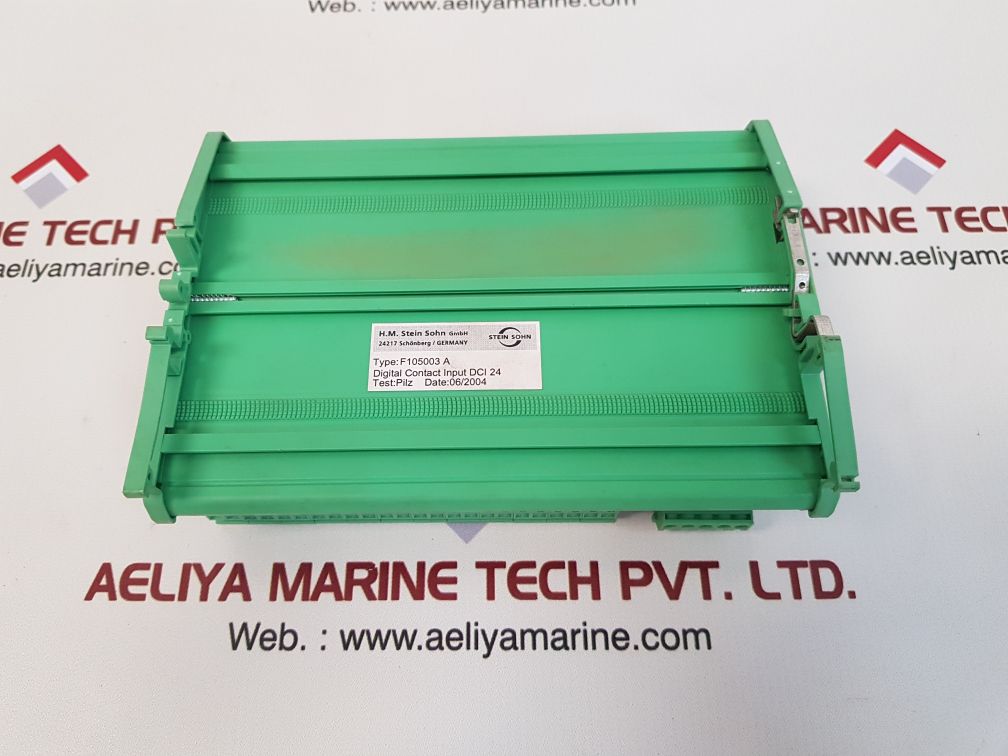 Stein sohn f105003 a digital contact input dci 24 USed