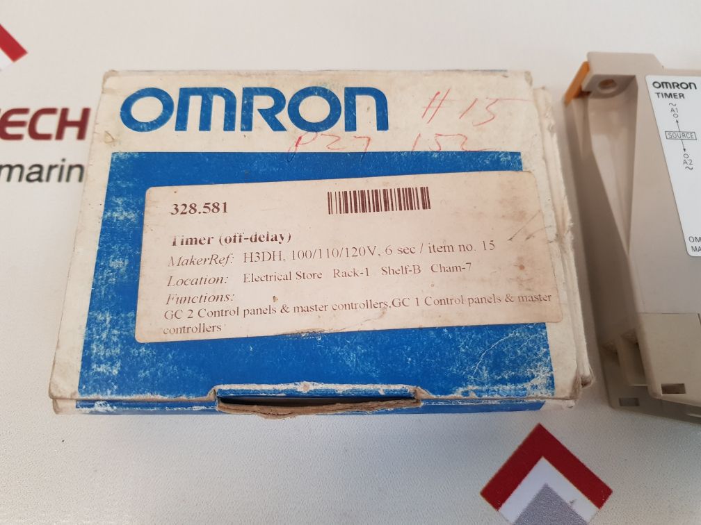 Omron h3dh off-delay timer time: 6 sec new