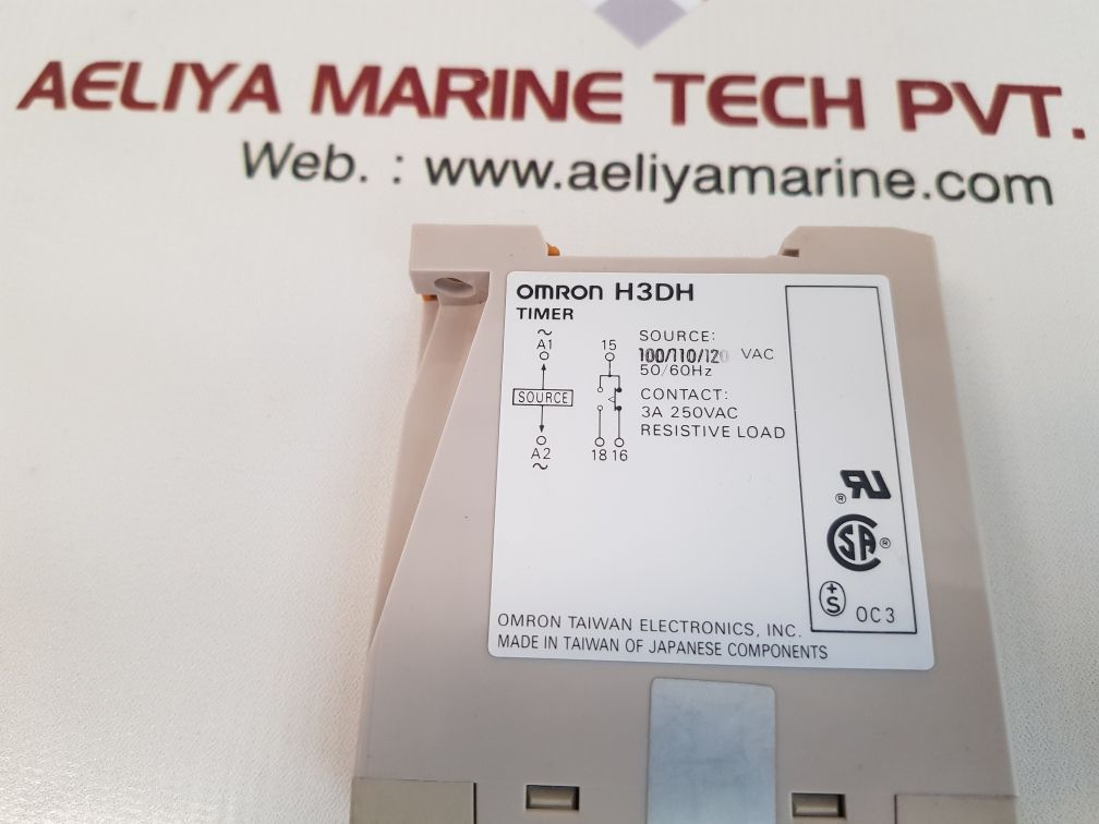 Omron h3dh off-delay timer time: 6 sec new